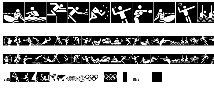 Olympicons 2 font